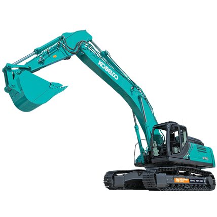 New equipment excavator hire