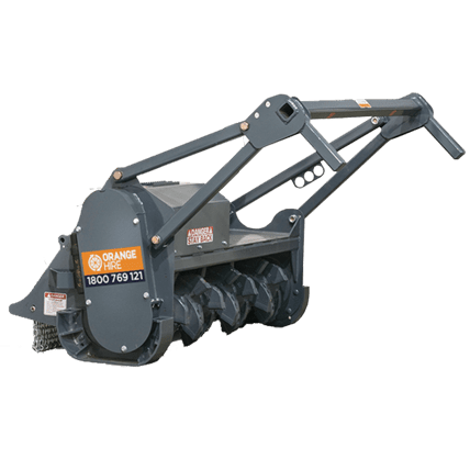 Mulcher attachment for hire