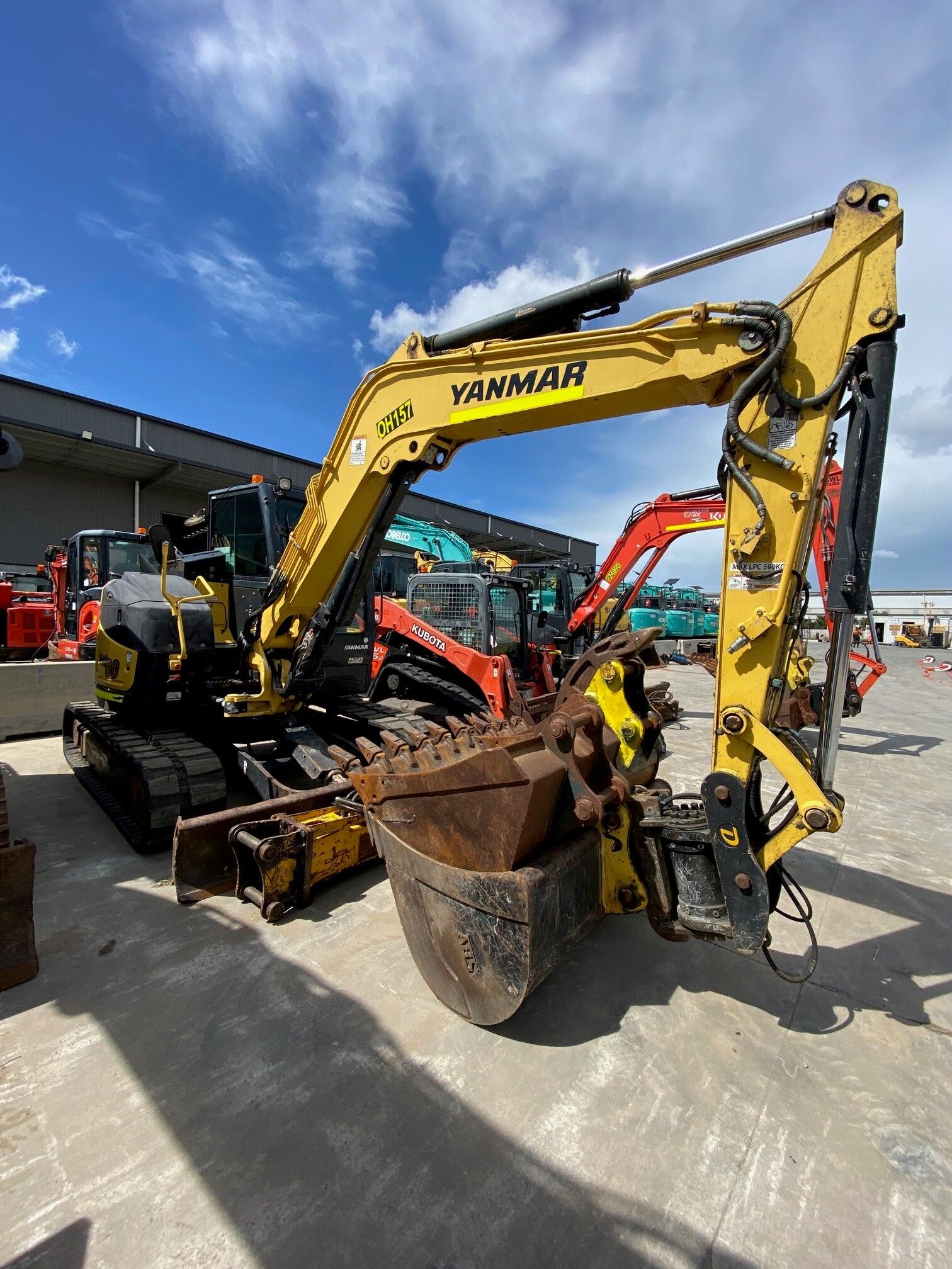 Yanmar VIO80 8T Excavator – QLD image 2