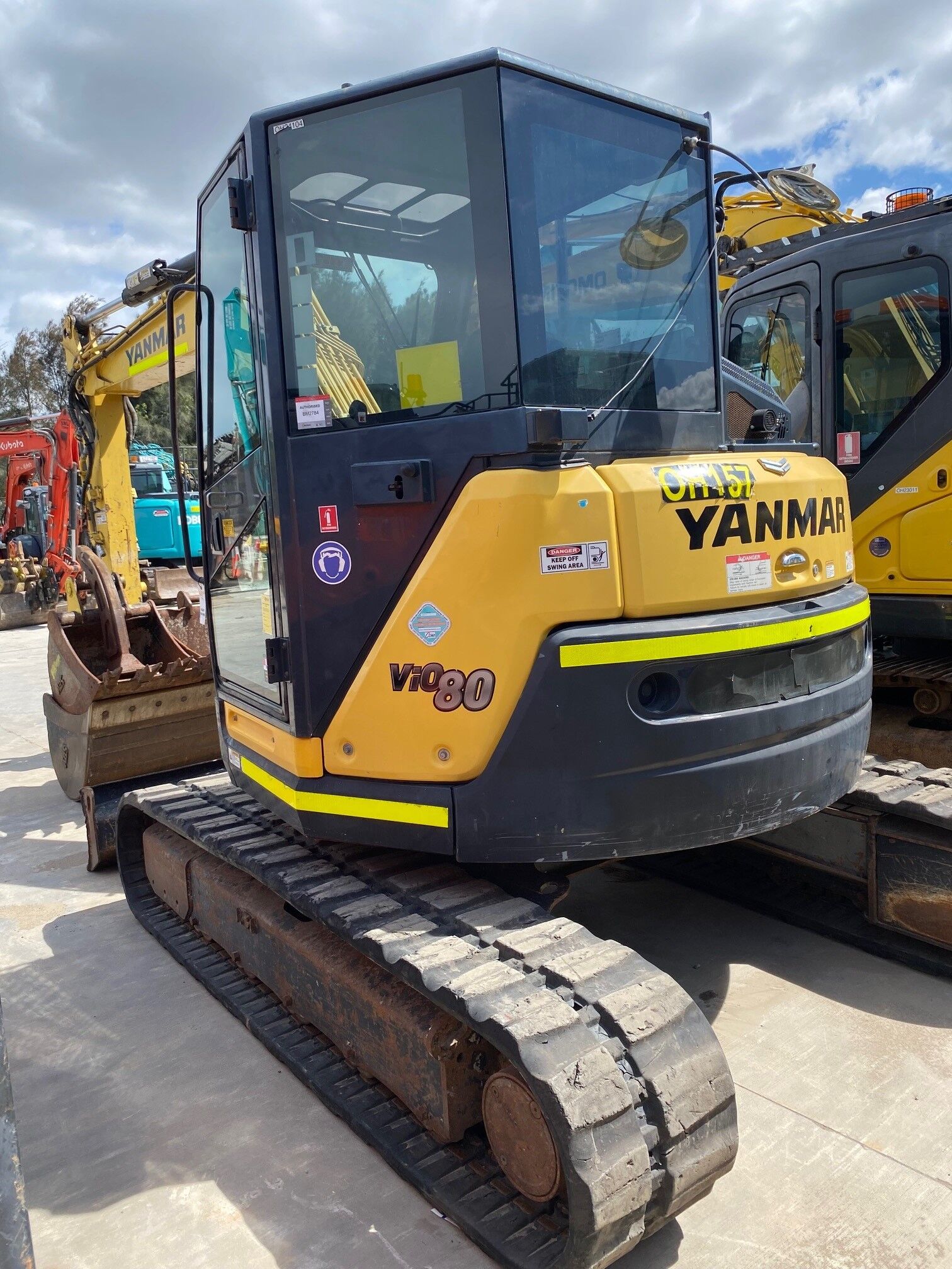 Yanmar VIO80 8T Excavator – QLD image 3