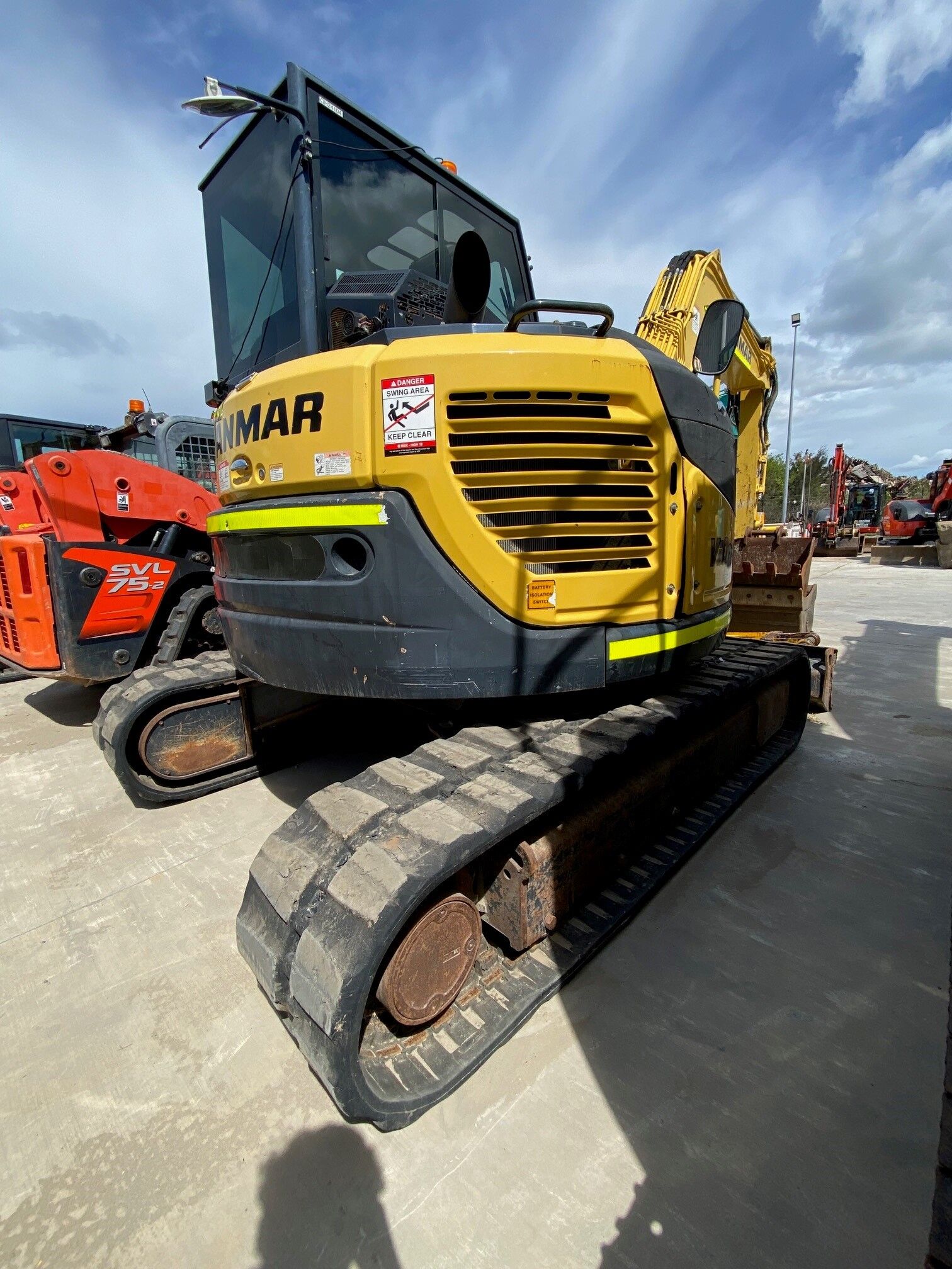 Yanmar VIO80 8T Excavator – QLD image 5