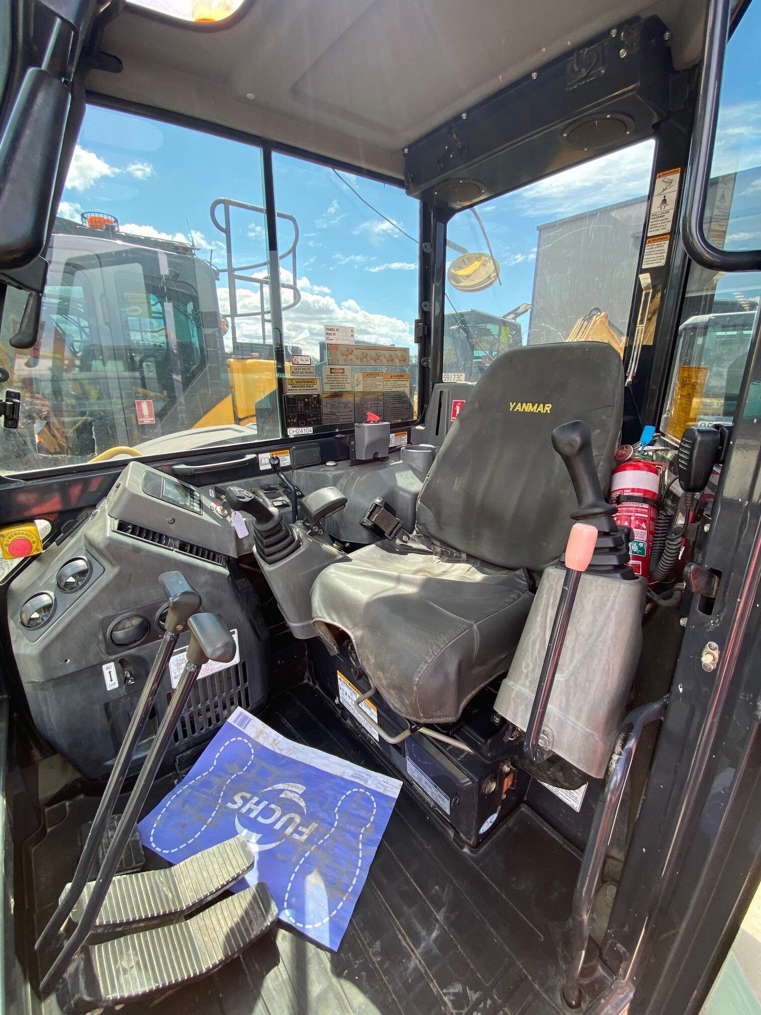 Yanmar VIO80 8T Excavator – QLD image 6