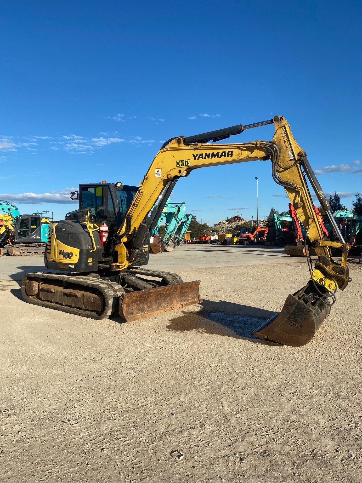 Yanmar SV100 10T Excavator 2018 – QLD image 3
