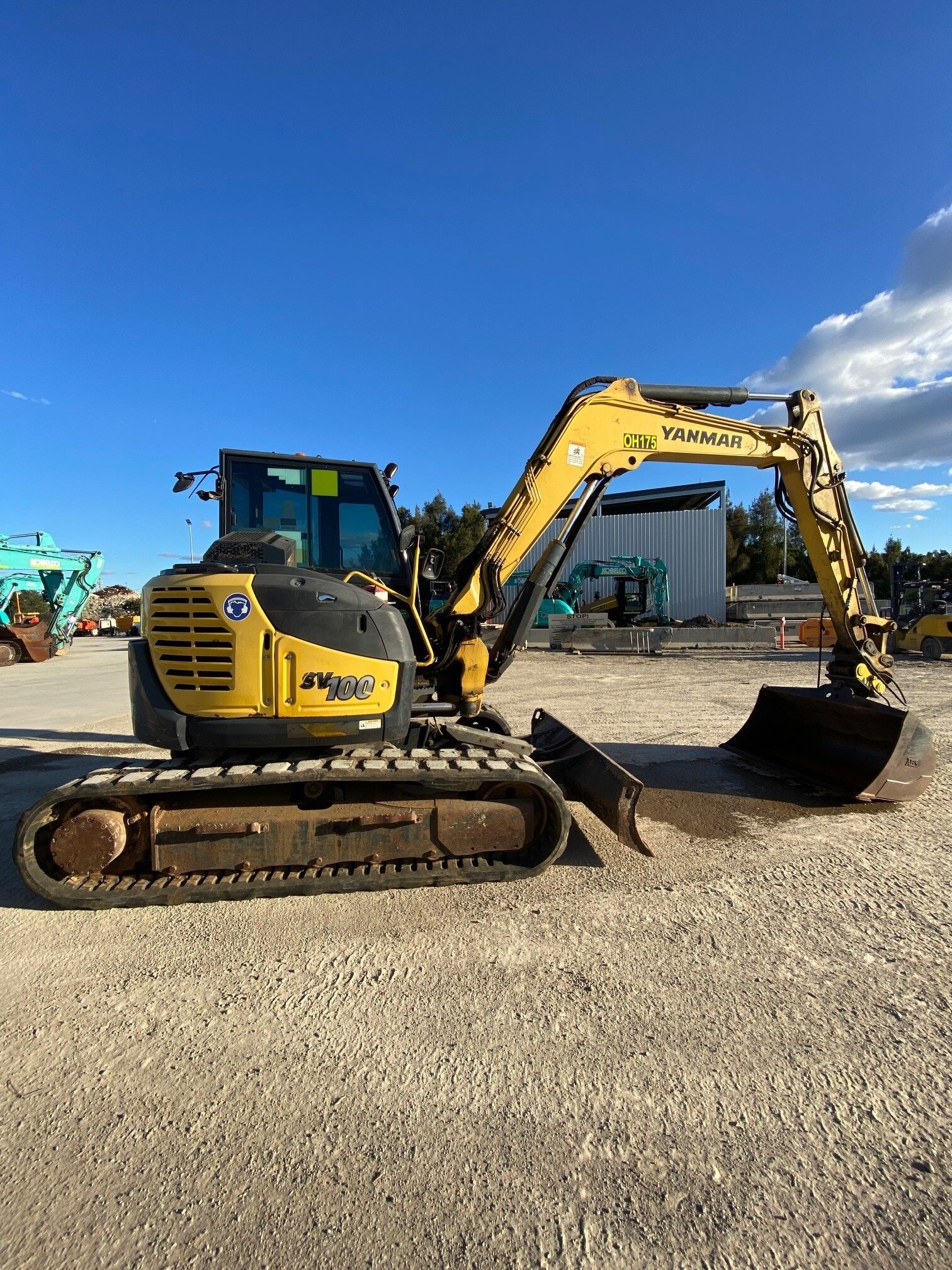 Yanmar SV100 10T Excavator 2018 – QLD image 2