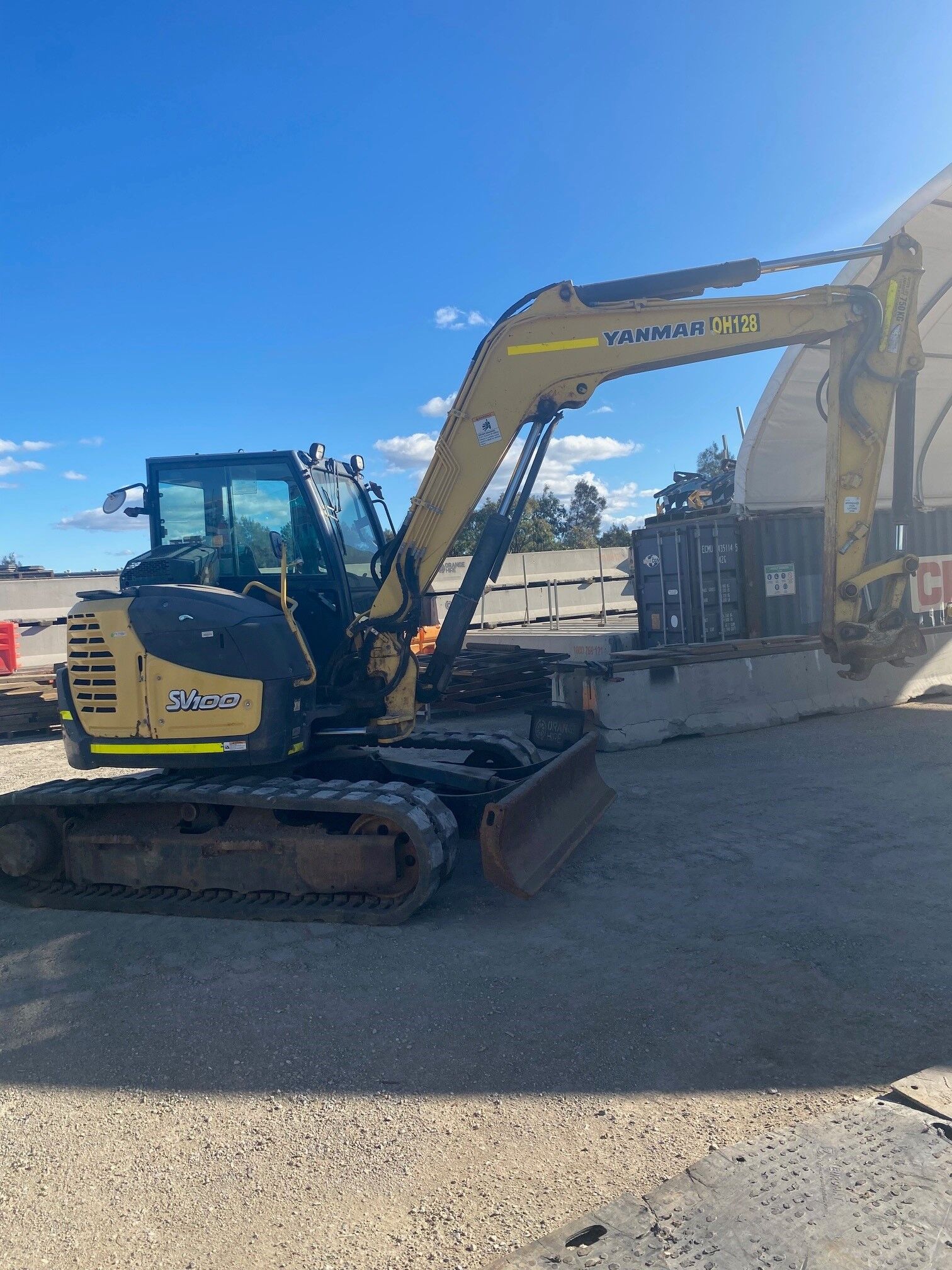 Yanmar SV100 10T Excavator – QLD image 2