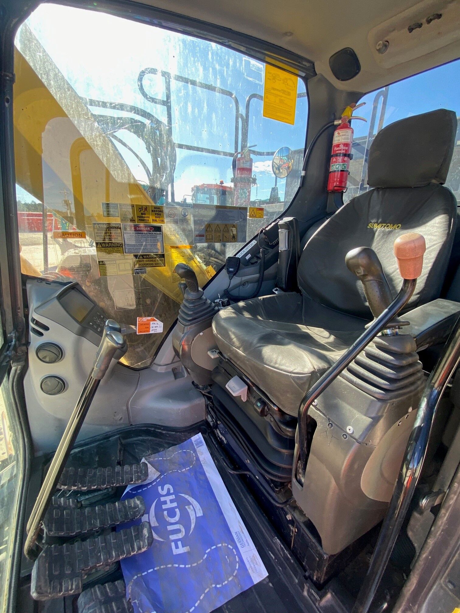 Sumitomo SH145X-6 14.5T Excavator -QLD image 7