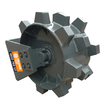 Compaction wheel attachment hire