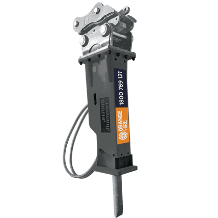 breaker attachment for excavator