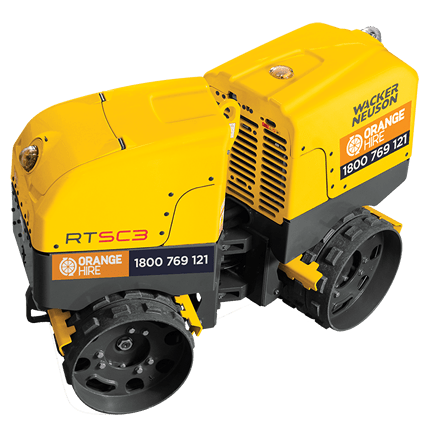 Wacker Neuson padfoot trench roller