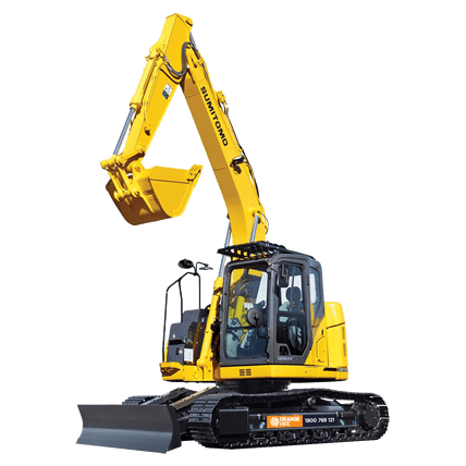 14.5t excavator for hire