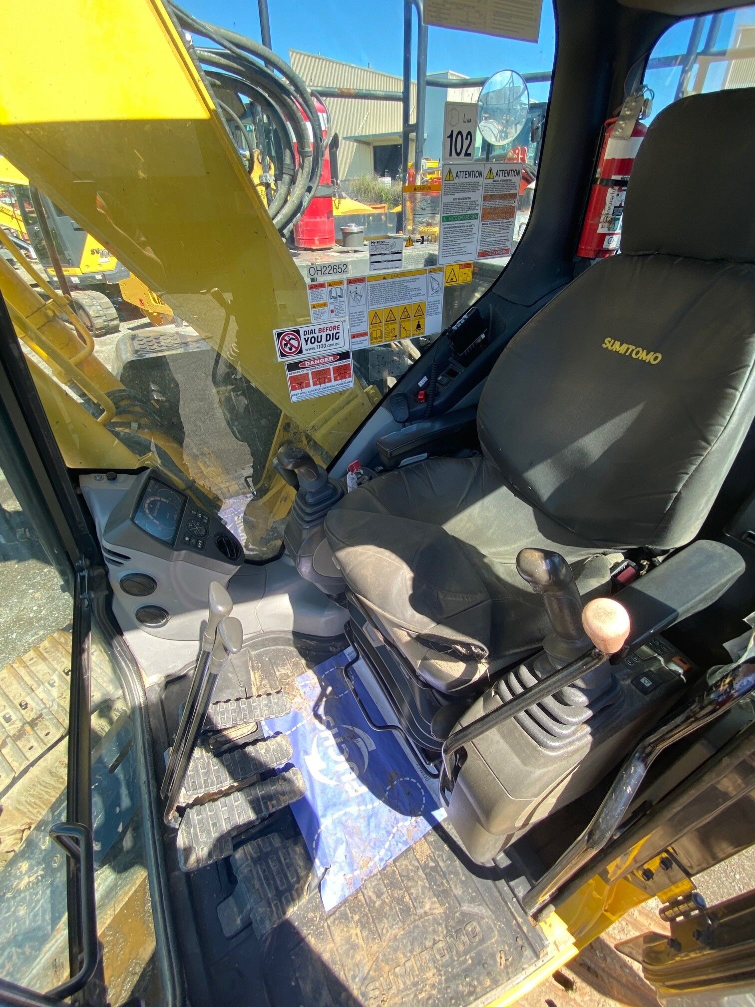 Sumitomo SH145X-6 14.5T Excavator-QLD image 6