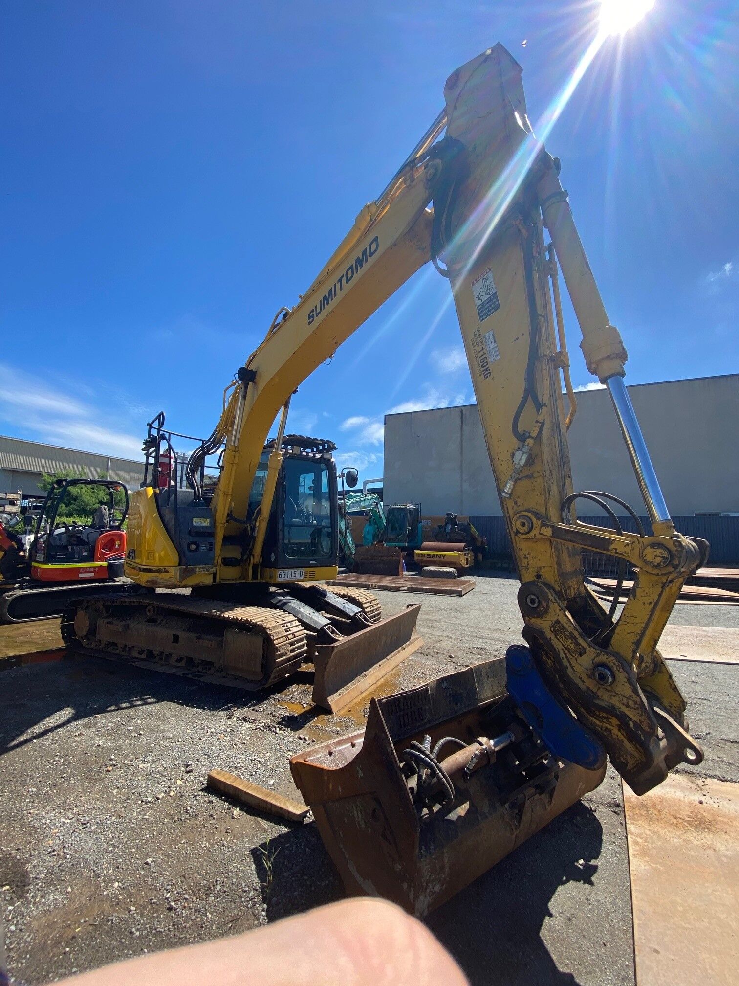 Sumitomo SH145X-6 14.5T Excavator-QLD image 5