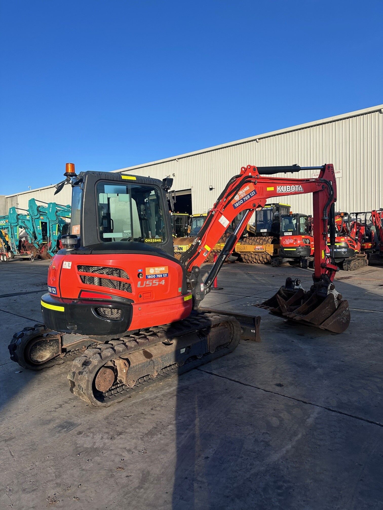 Kubota U55-4G 5.5T Excavator