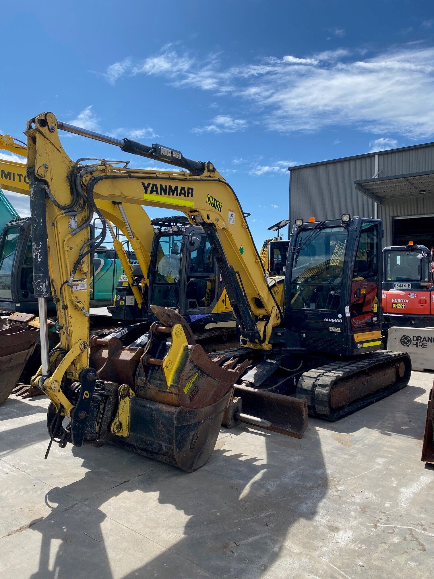 Yanmar VIO80 8T Excavator – QLD